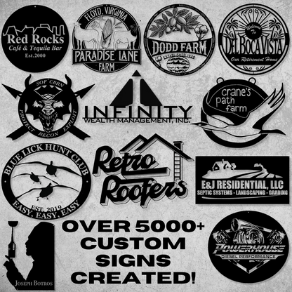 Custom Metal Sign