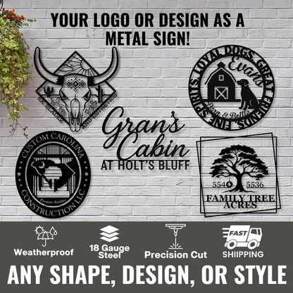 Custom Metal Sign