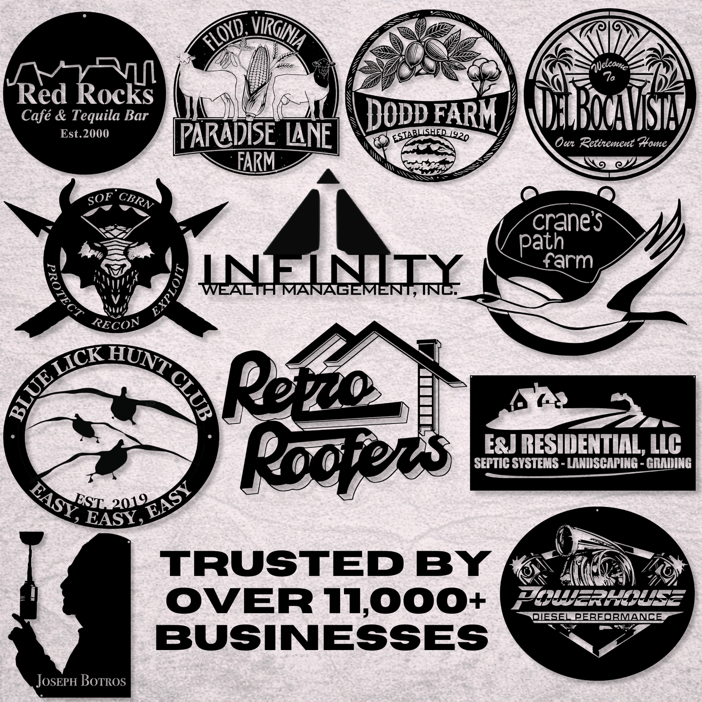 Custom Metal Signs — Crafted From Solid Steel