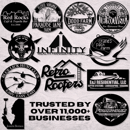 Custom Metal Signs — Crafted From Solid Steel