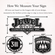 Custom Metal Signs — Crafted From Solid Steel