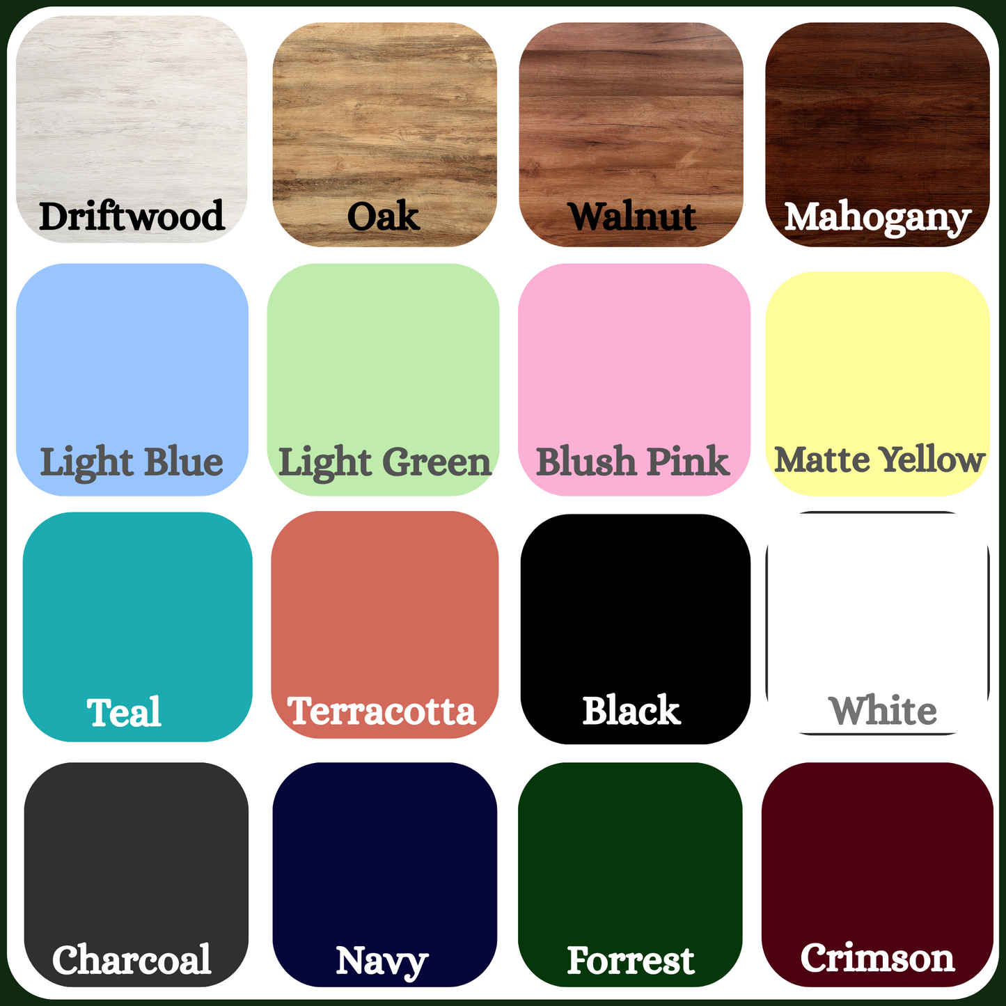 Custom Logo Wood Sign – Full Color, Exact Logo Match