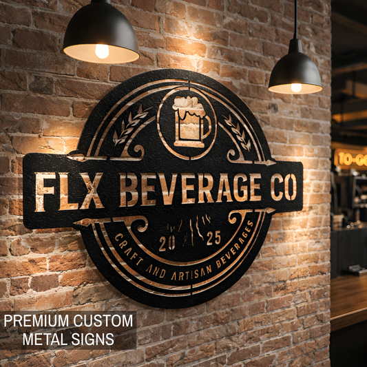 Custom Metal Signs — Crafted From Solid Steel
