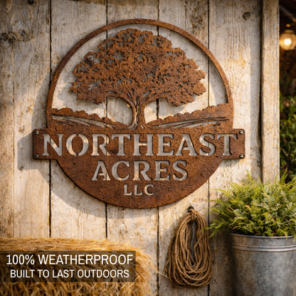 Custom Metal Signs — Crafted From Solid Steel